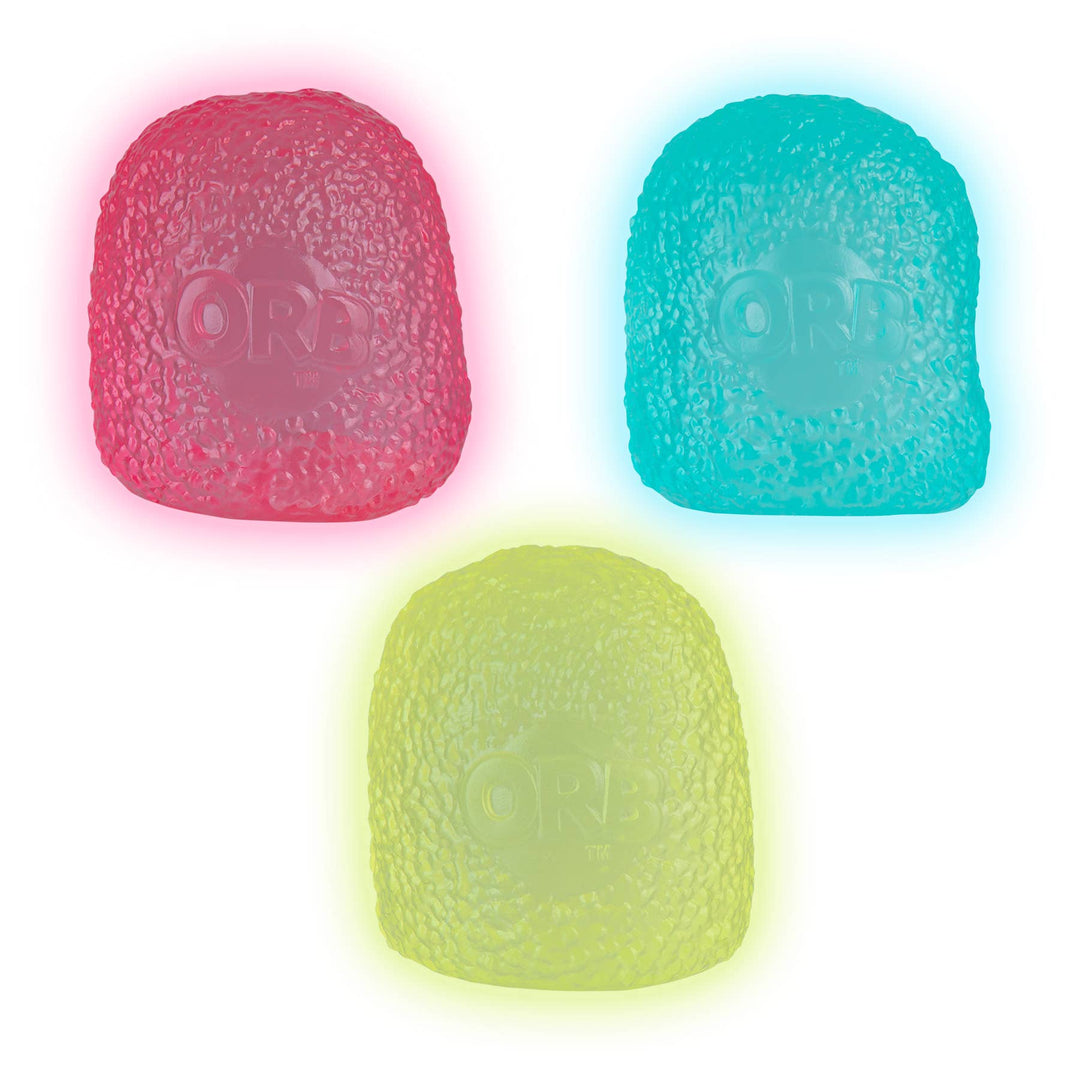 Glow in the Dark Gumdrop Squishy (Colors May Vary)