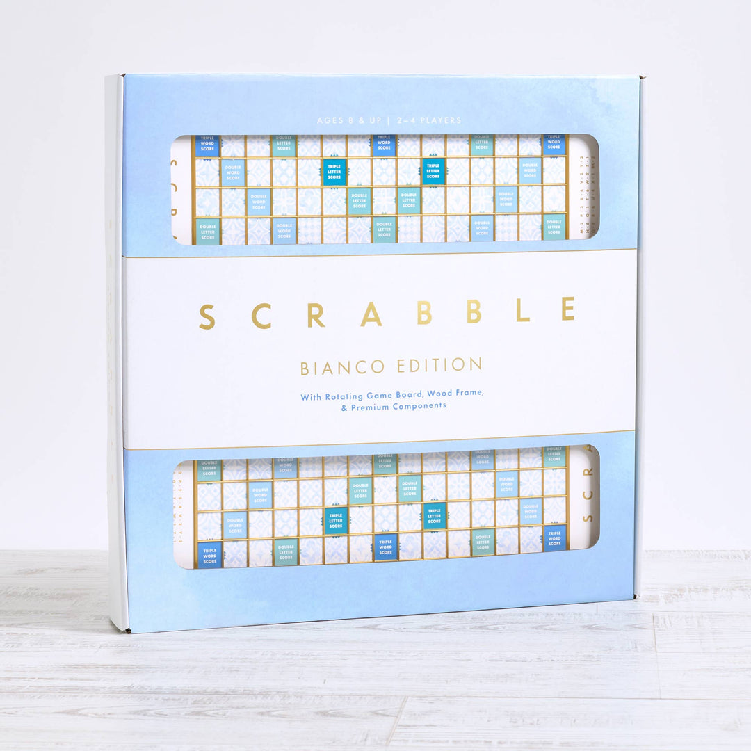 WS Game Company Scrabble Bianco Edition