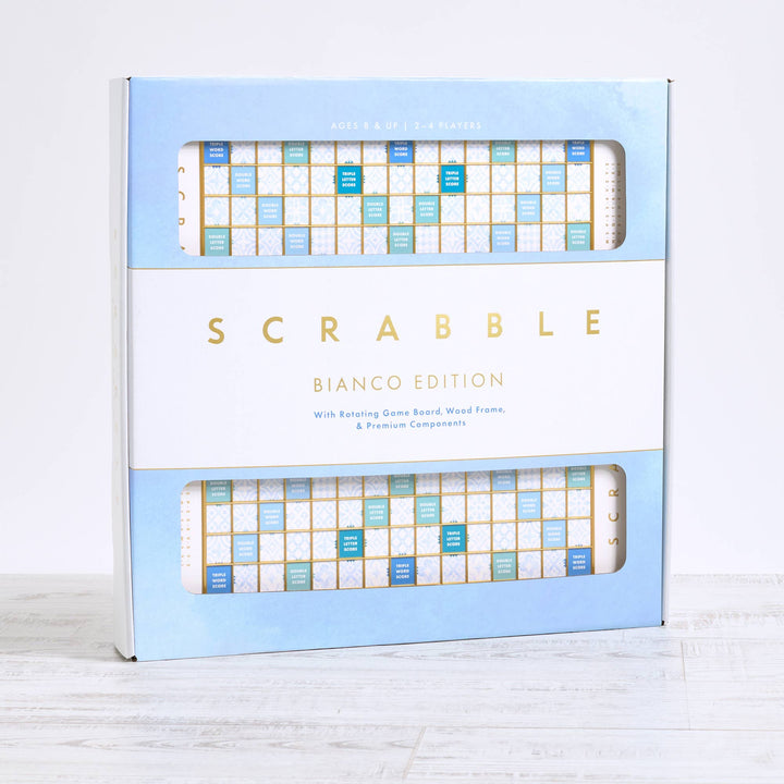 WS Game Company Scrabble Bianco Edition