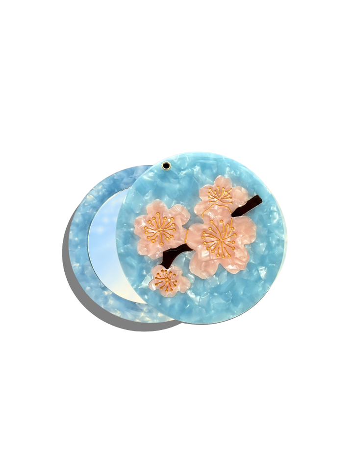 Solar Eclipse Compact Swivel Mirror
