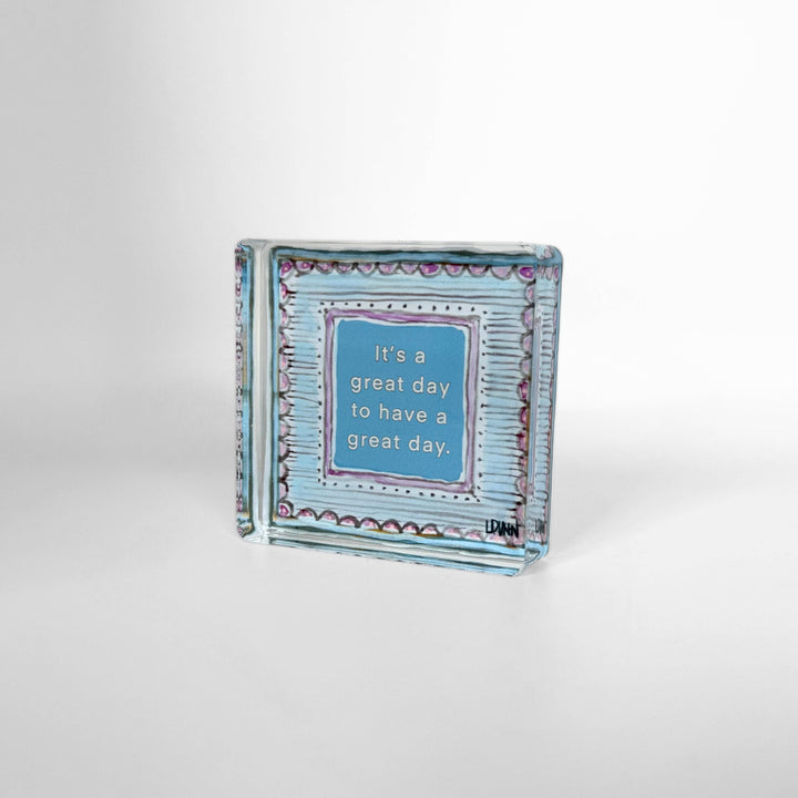 Lauren Dunn It's a Great Day Inspiration Block