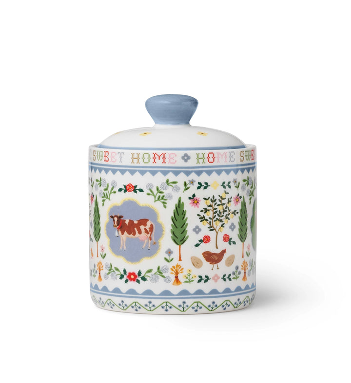 Rifle Paper Co. Home Sweet Home Porcelain Canister
