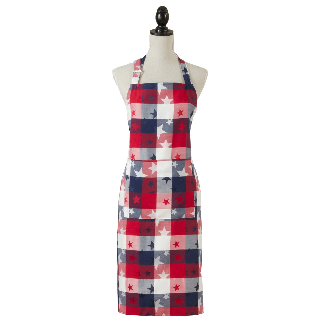Americana Checkered Apron