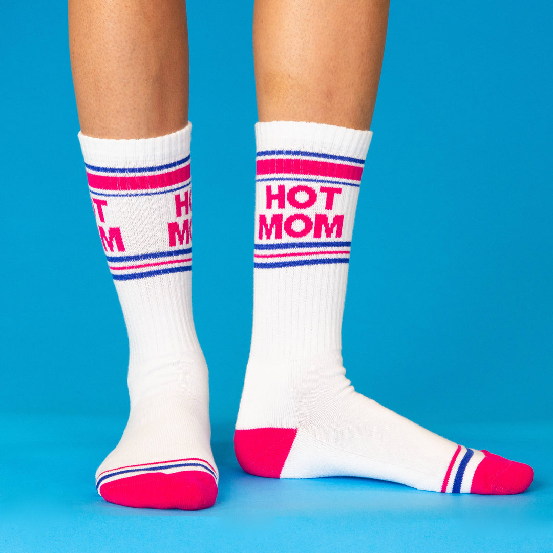 Gumball Poodle Hot Mom Crew Socks
