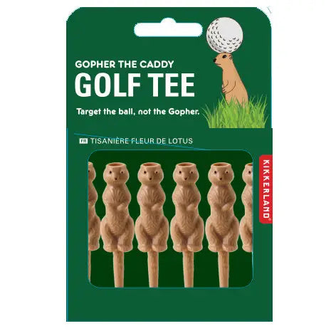 Kikkerland Gopher the Caddy Golf Tee