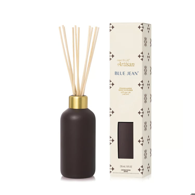 Capri Blue Blue Jean Artisan Terrazza Velluto Reed Diffuser