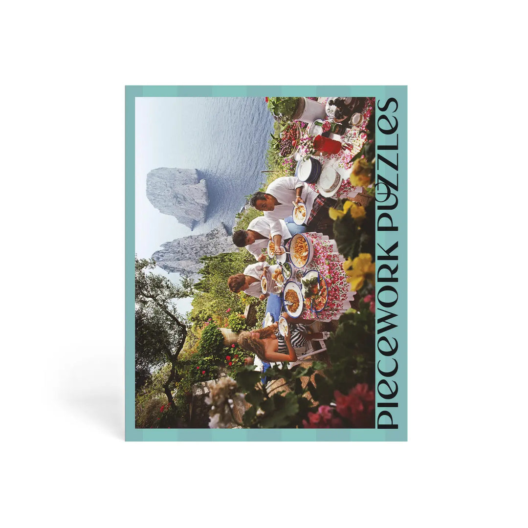 Piecework Puzzles Dining Al Fresco 1000 Pieces Puzzle