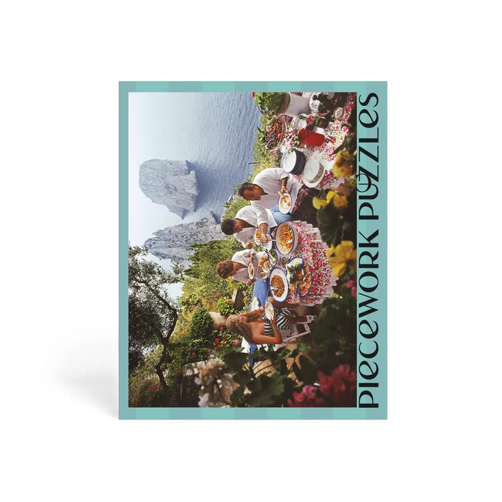 Piecework Puzzles Dining Al Fresco 1000 Pieces Puzzle