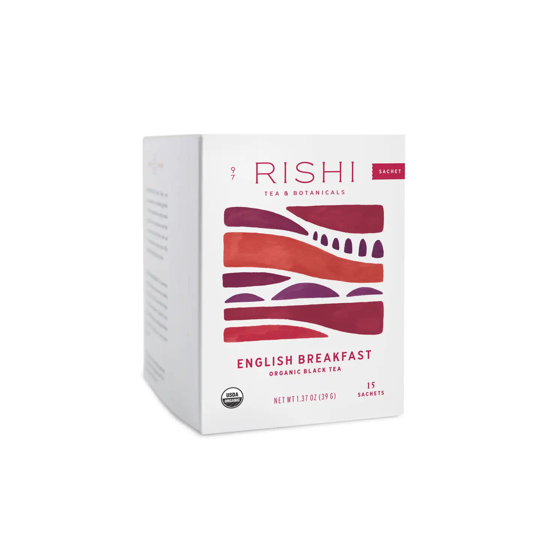 English Breakfast Organic Black Tea Sachets