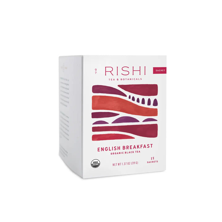 English Breakfast Organic Black Tea Sachets