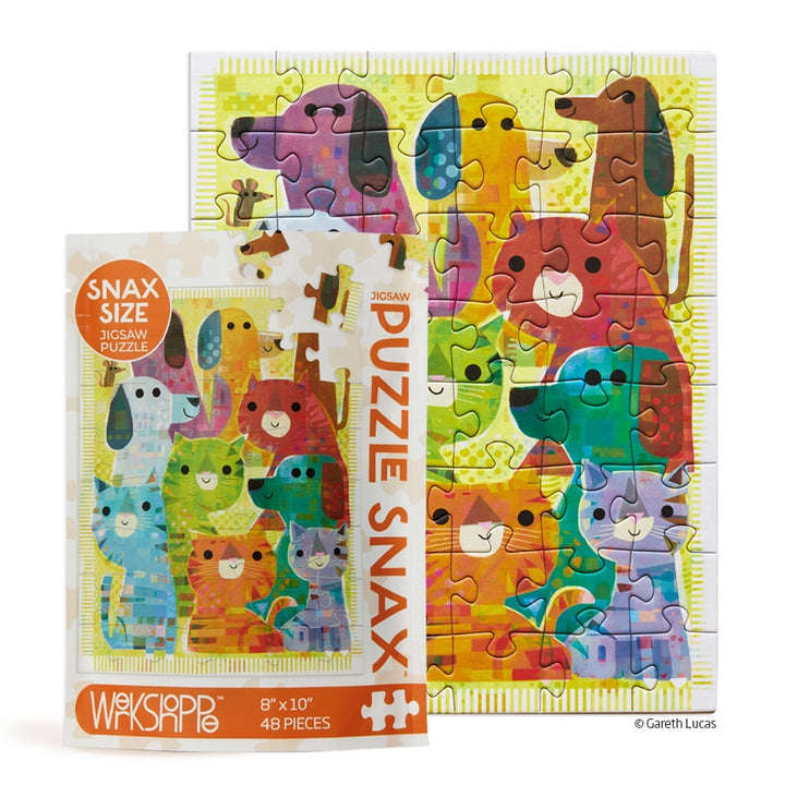 WerkShoppe Snax Size 48 Piece Jigsaw Puzzle