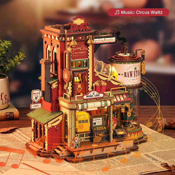 Robotime DIY Dream Factory Music Box