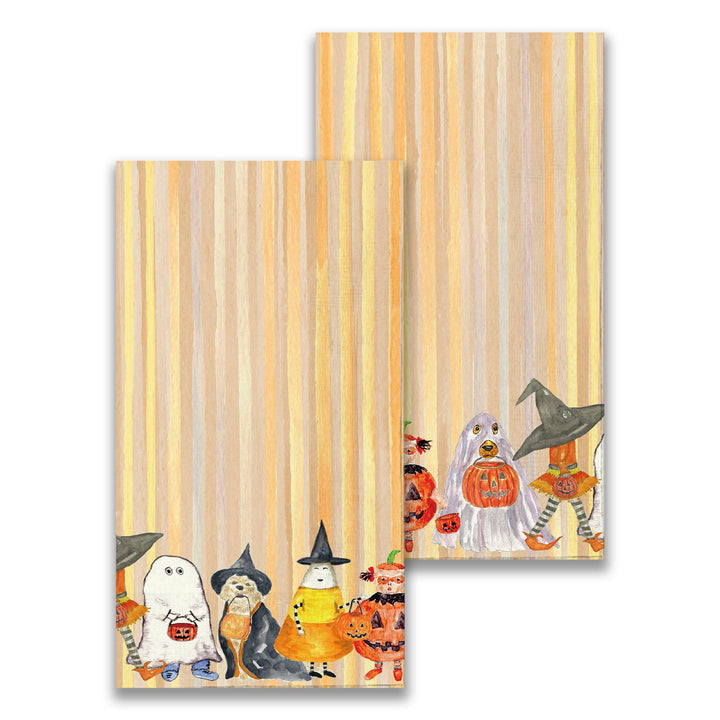 French Graffiti Halloween Gang Paper Guest Towel