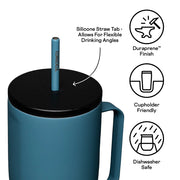 Corkcicle - Cold Cup XL Insulated Tumbler - Storm