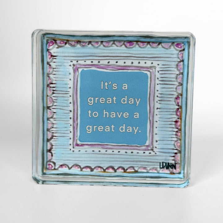 Lauren Dunn It's a Great Day Inspiration Block