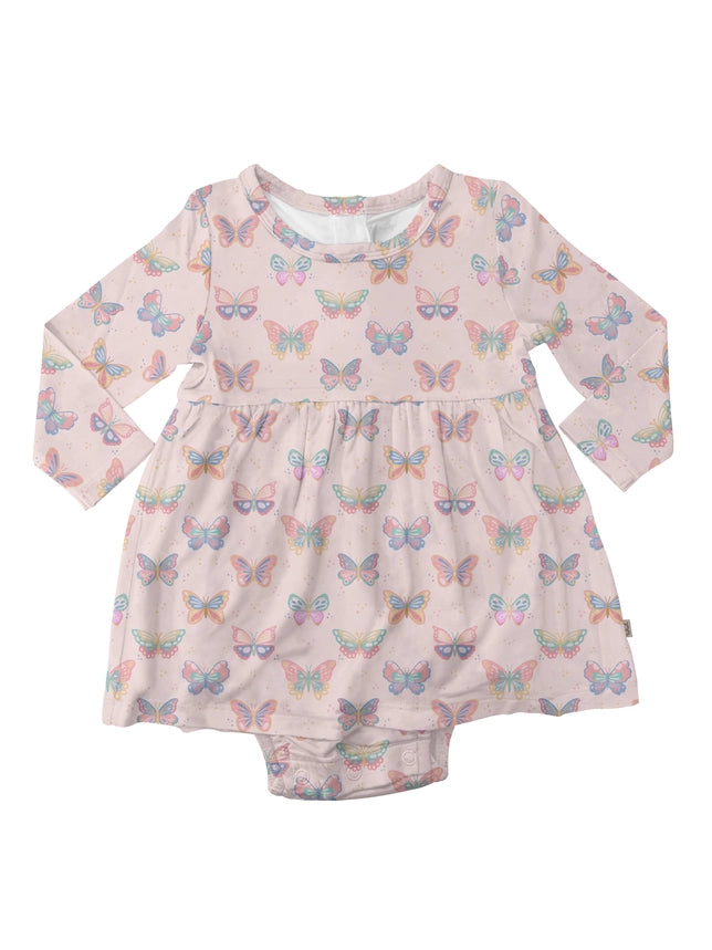 Goosies Kid's Butterfly Bliss Bodysuit Dress