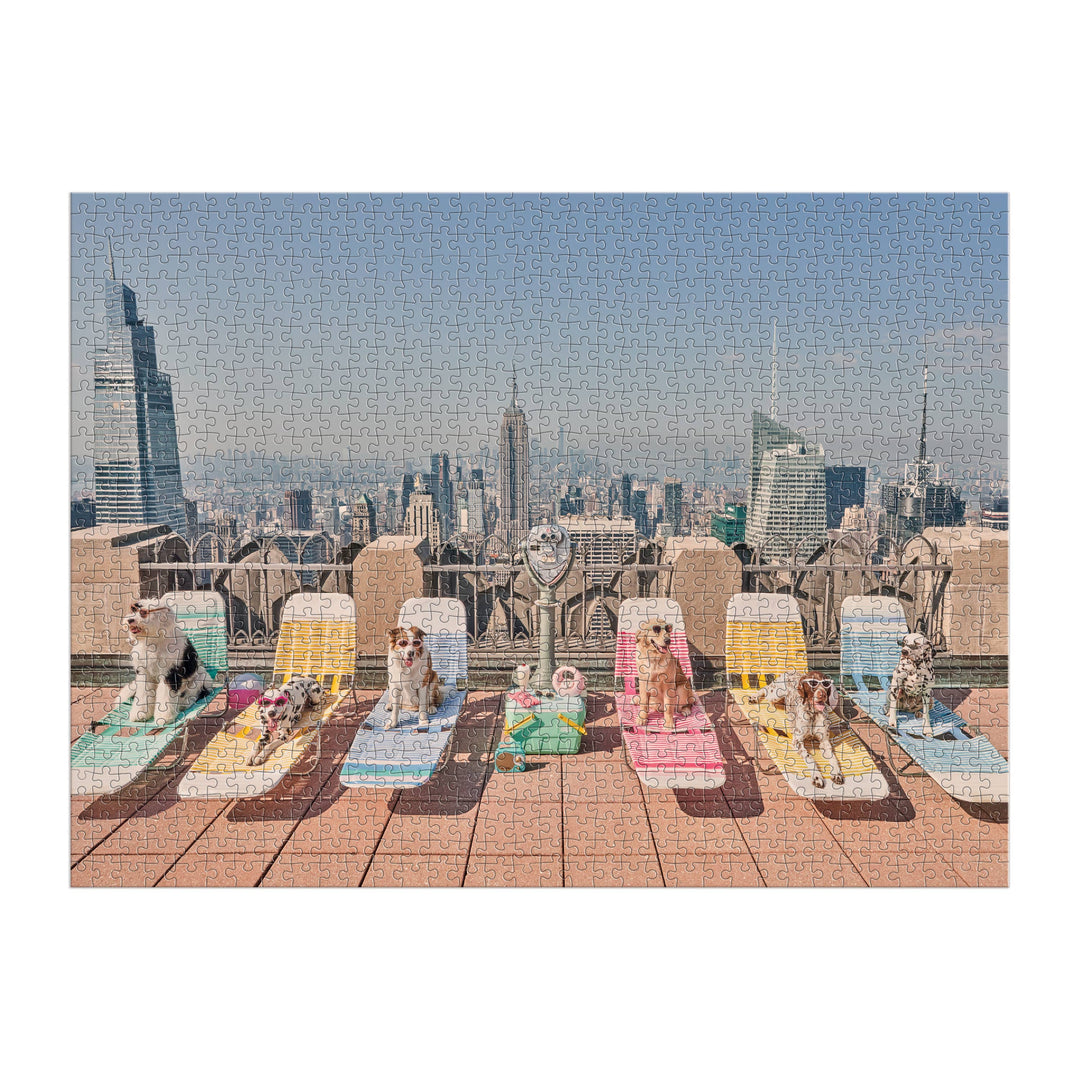 Gray Malin "The Dogs of New York City" 1000 Piece Puzzle