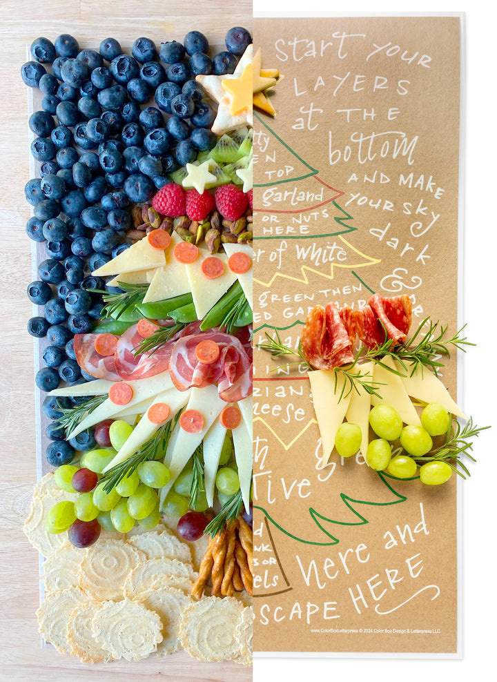 Color Box Design Charcuterie Cheat Sheet