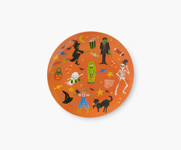 Rifle Paper Co. Halloween Parade Melamine Dessert Plate