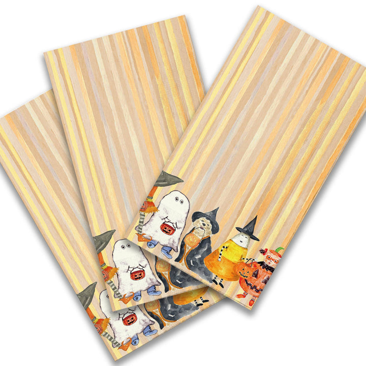French Graffiti Halloween Gang Paper Guest Towel