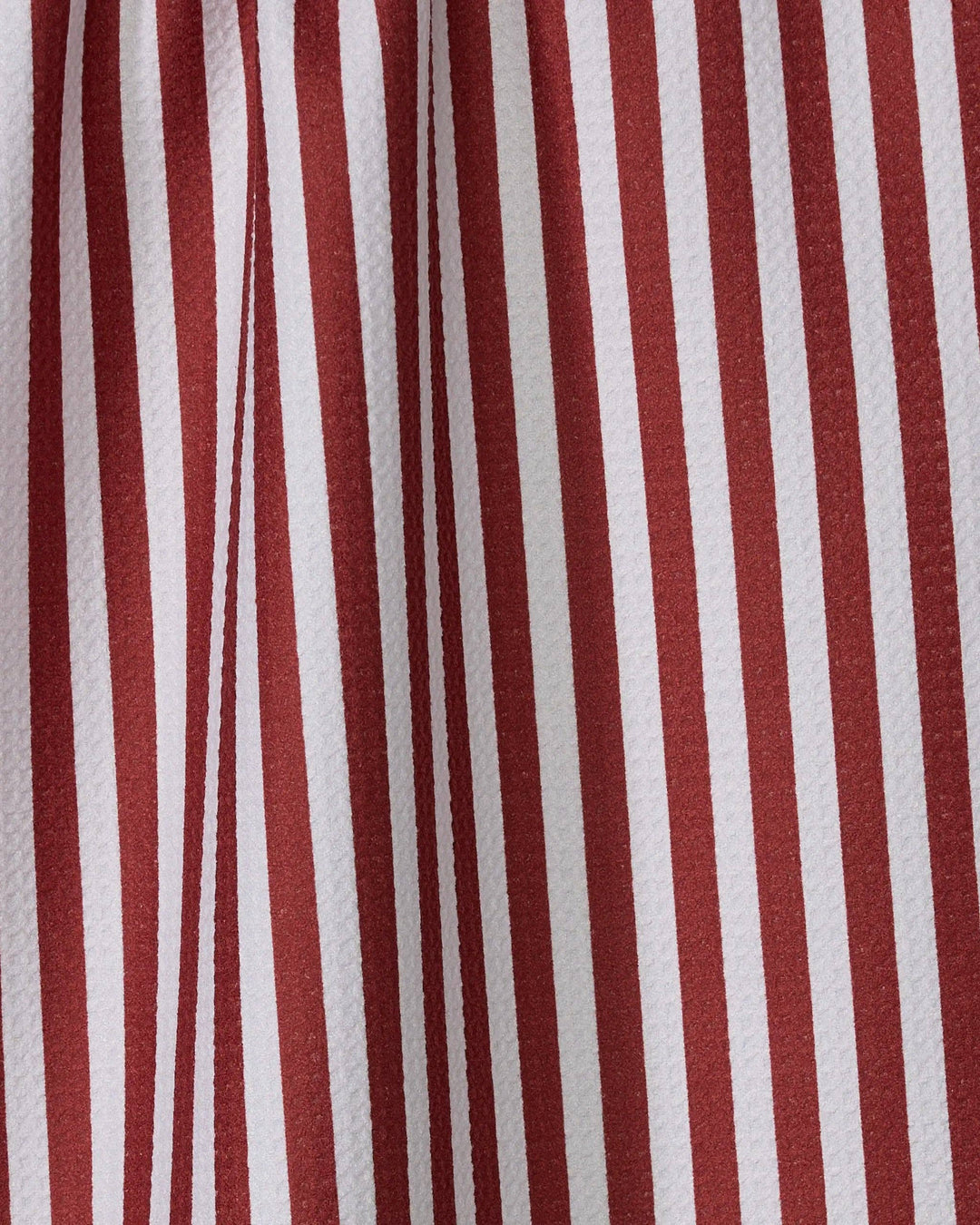 Geometry Ribbon Red Tea Towel