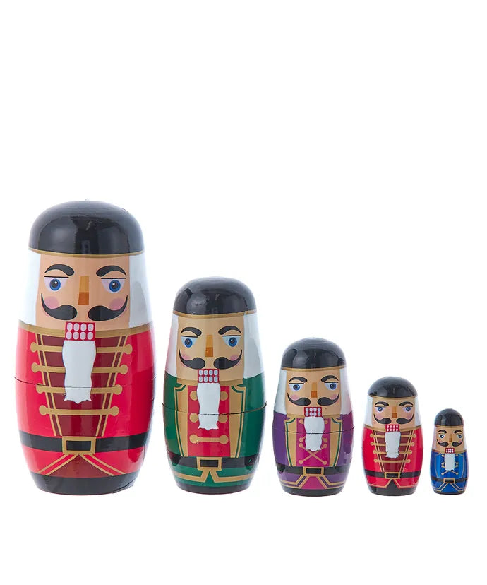 Kurt Adler Nutcracker Nesting Doll Set
