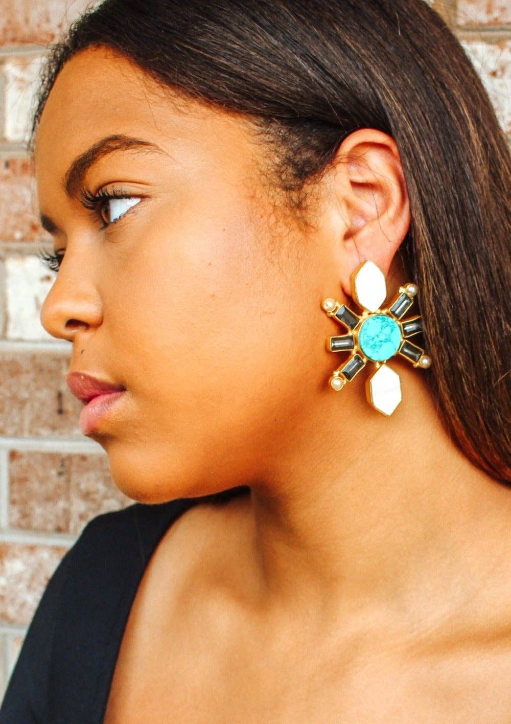 Betsy Pittard Design Shilstone Dangle Earrings