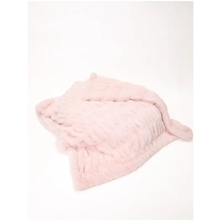 Bei Bei Thank Heaven for Little Girls Faux Fur Blanket