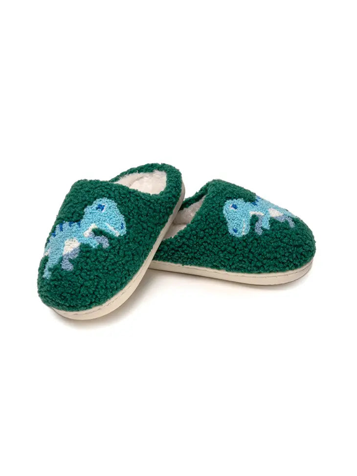 Living Royal Kid's Cozy Slippers Dino