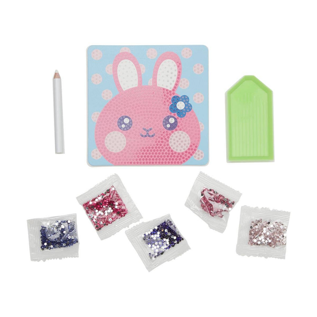Ooly Razzle Dazzle D.I.Y.: Mini Gem Art Kit - Bouncy Bunny