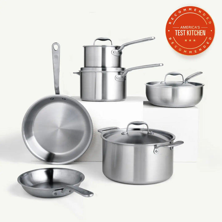 Made In 10 Piece Stainless Cookware Set