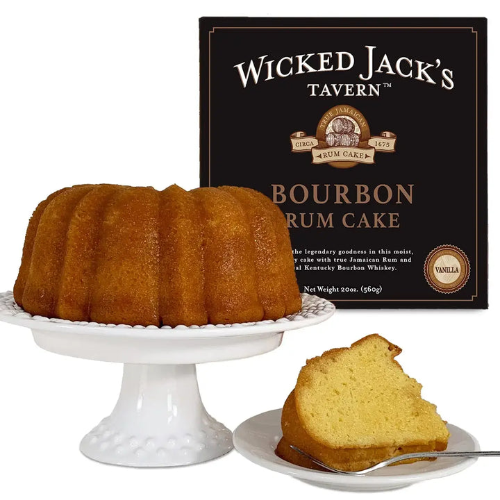 Wicked Jacks Jamaica Bourbon Rum Cake