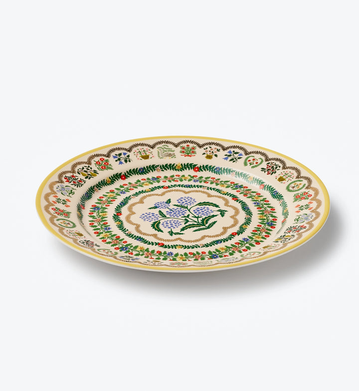 Rifle Paper Co. Rosette Porcelain Dinner Plate