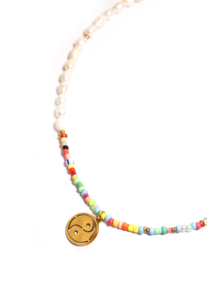 Betsy Pittard Lindberg Pearl Beaded Necklace