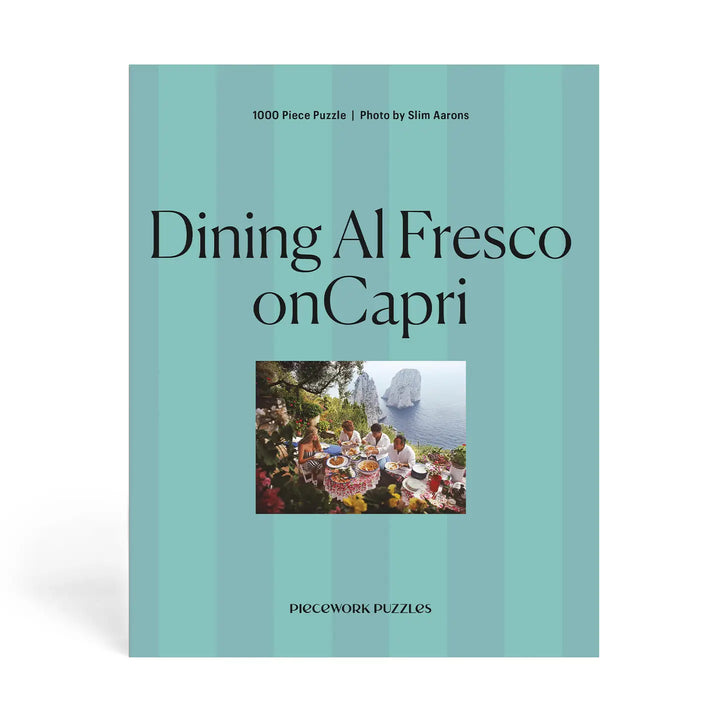 Piecework Puzzles Dining Al Fresco 1000 Pieces Puzzle