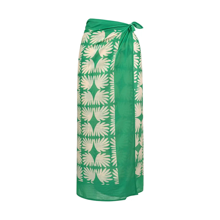 Sunshine Tienda Viridian Tile Sarong