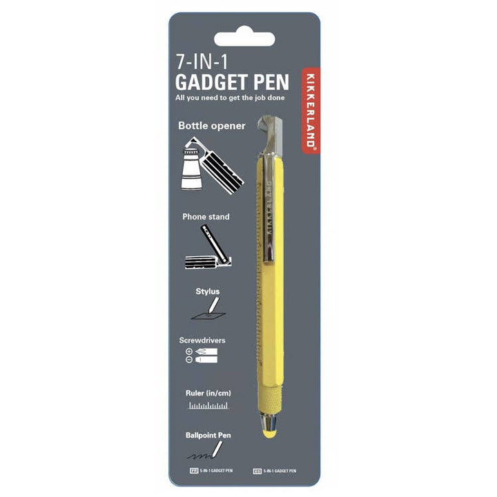 Kikkerland 7-in-1 Gadget Pen