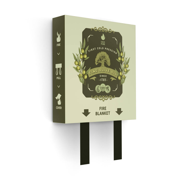 CHIC FIRE Olive Oil Design Fire Blanket