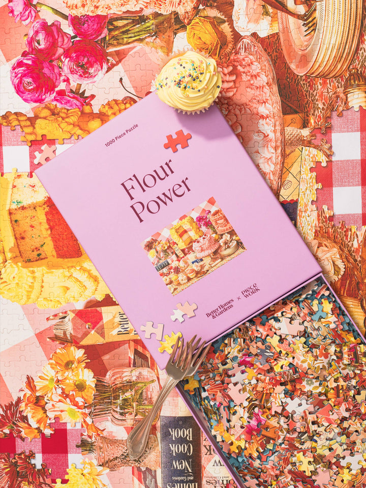Piecework Puzzles Flour Power 1000 Piece Puzzle