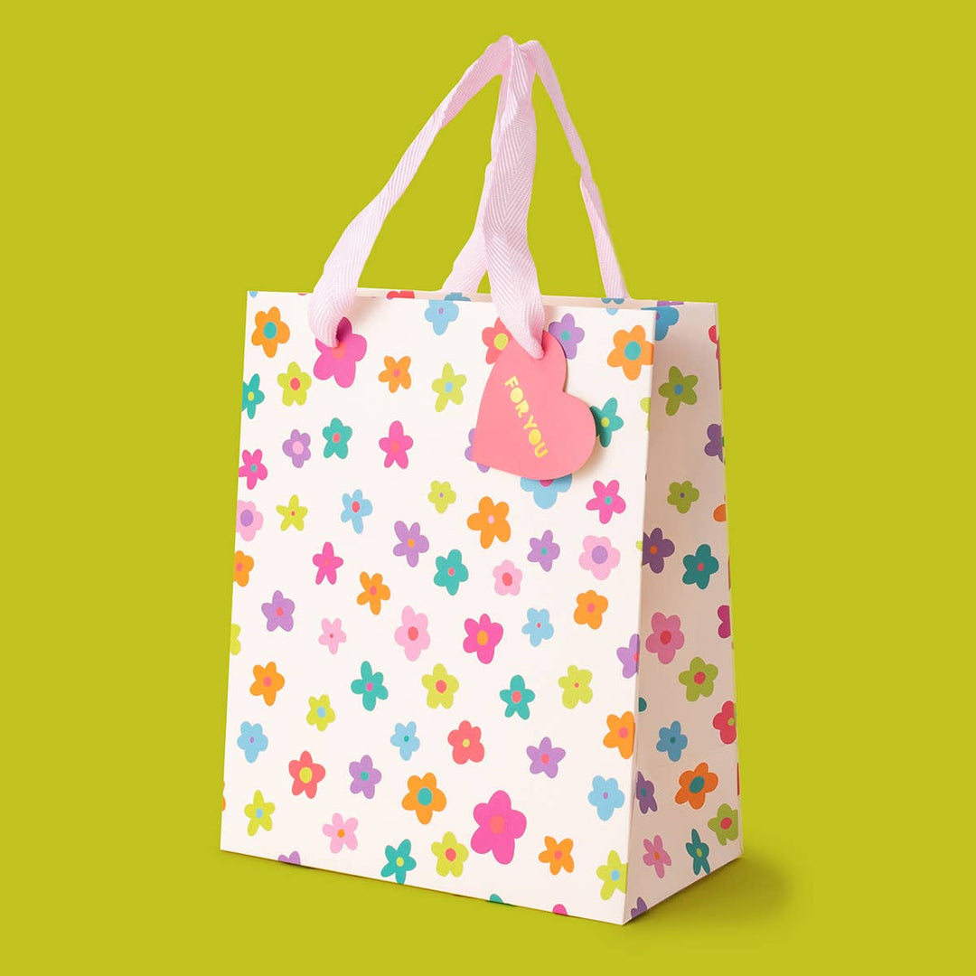 Taylor Elliott Designs Happy Flowers Gift Bag