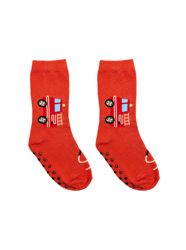 Living Royal Kid's 3D Firetruck Socks