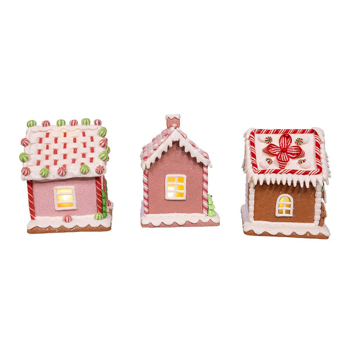 Kurt Adler Battery Operated LED Lighted Gingerbread House