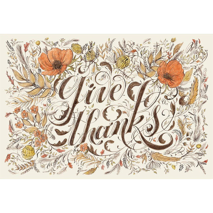Hester & Cook Give Thanks Placemats