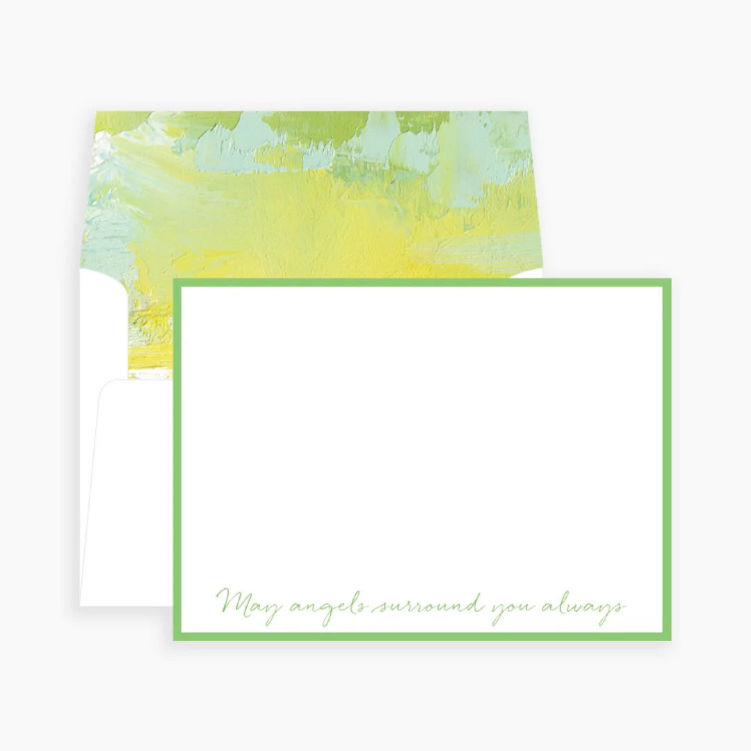 Anne Neilson Home May Angels Surround You Notecards