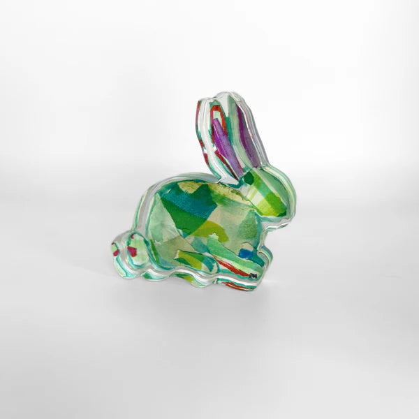 Lauren Dunn Chloe the Green Bunny