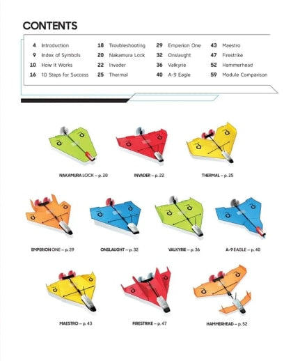 Powerup Paper Airplane Book