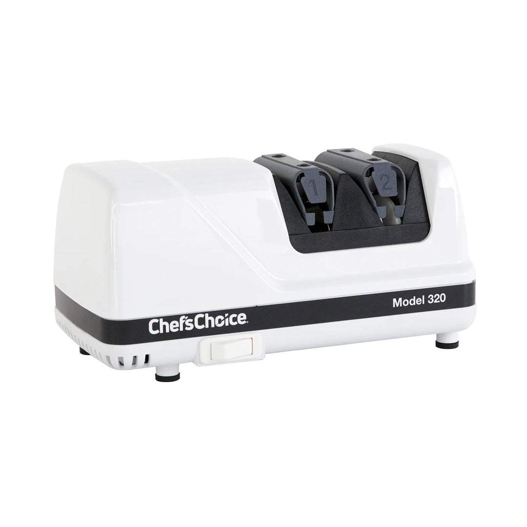 Chef'sChoice Model 320 2-Stage Professional Electric Knife Sharpener with Diamond Hone