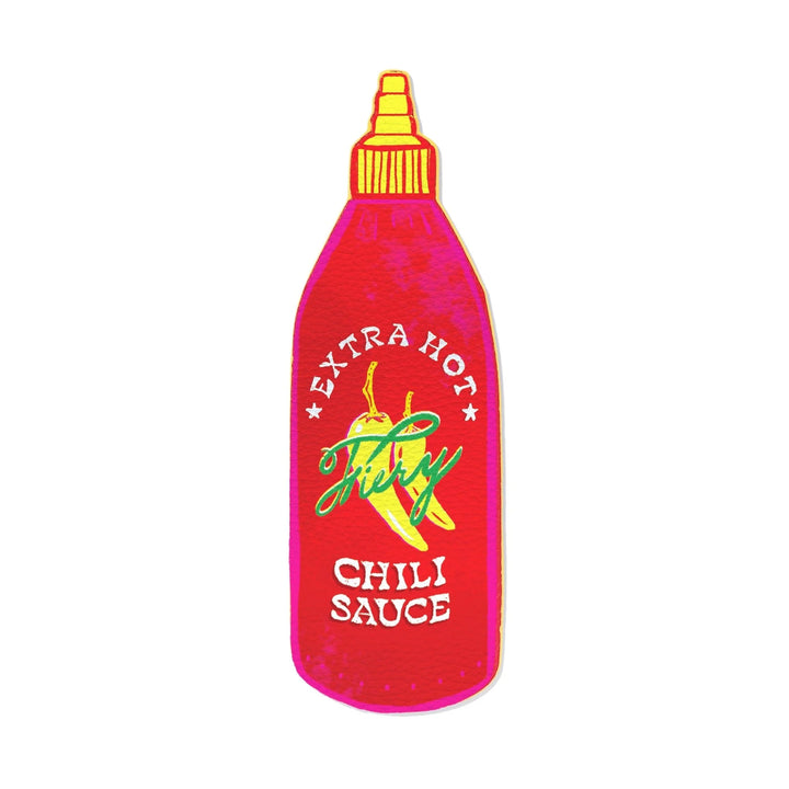 Hijinx Hot Sauce Leather Bookmark