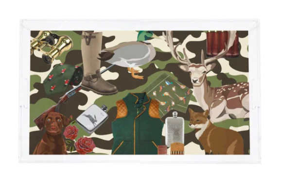 Nicolette Mayer Collection Gentlemen's Acrylic Vanity Tray