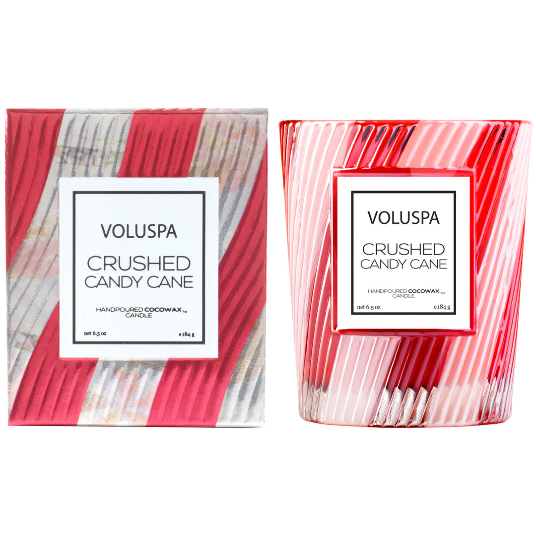 Voluspa Crushed Candy Cane Candle